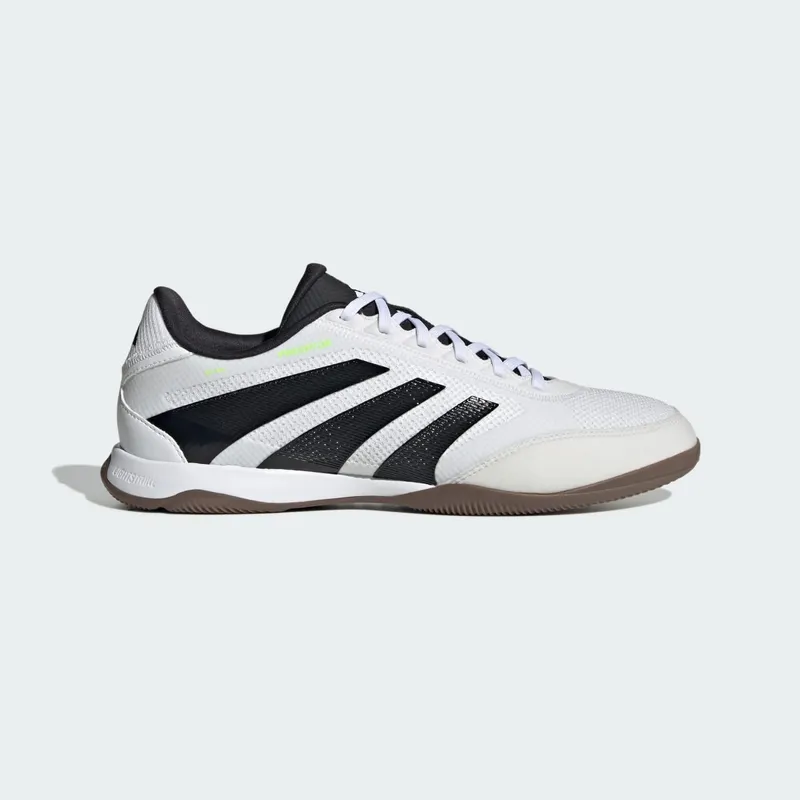 adidas Predator League Indoor Cloud White Core Black Lucid Lemon (JR7023)