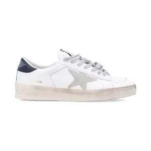 Golden Goose Stardan White Ice Gray Blue Navy (GMF00128.F000567.10509)