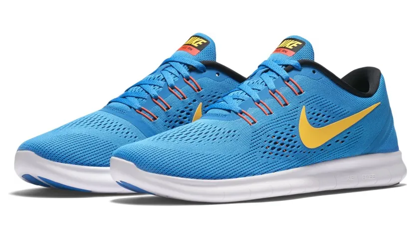 Nike Free RN Heritage Cyan/Laser Orange-Black-Blue Spark (831508-402)
