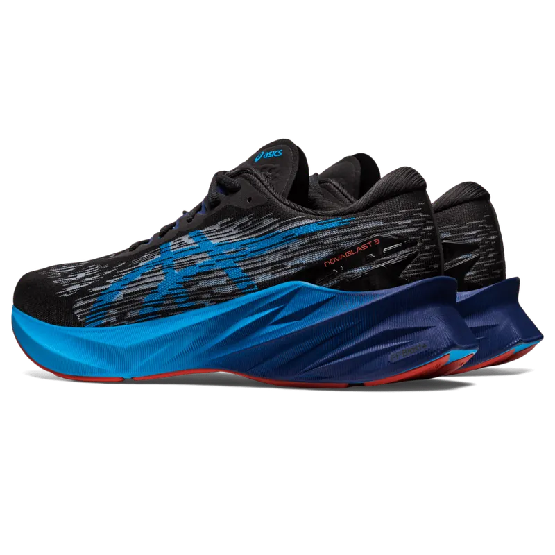 Asics NOVABLAST 3 Black/Island Blue (1011B458.004)