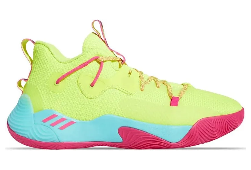 adidas Harden Stepback 3 Solar Yellow Shock Pink (GY8634)