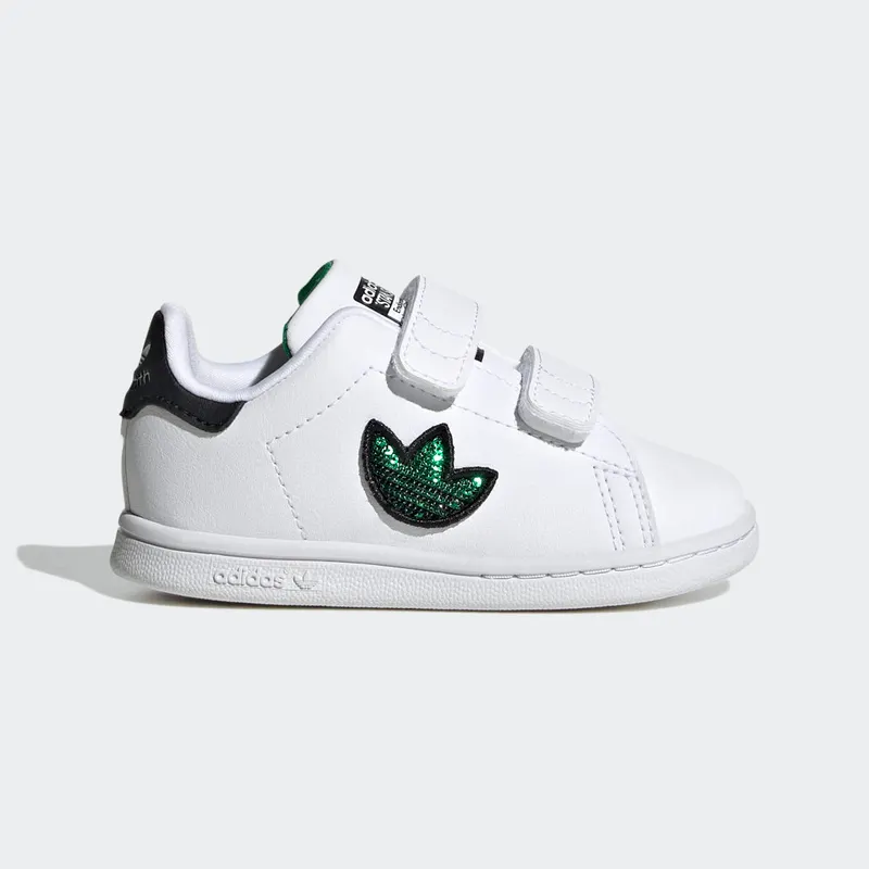 Adidas Stan Smith Cloud White / Green / Core Black (GY1793)