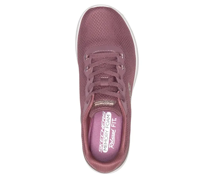 Skechers Relaxed Fit: Dynamight 3.0 – Radiant Hour Sneaker Bordeauxrood