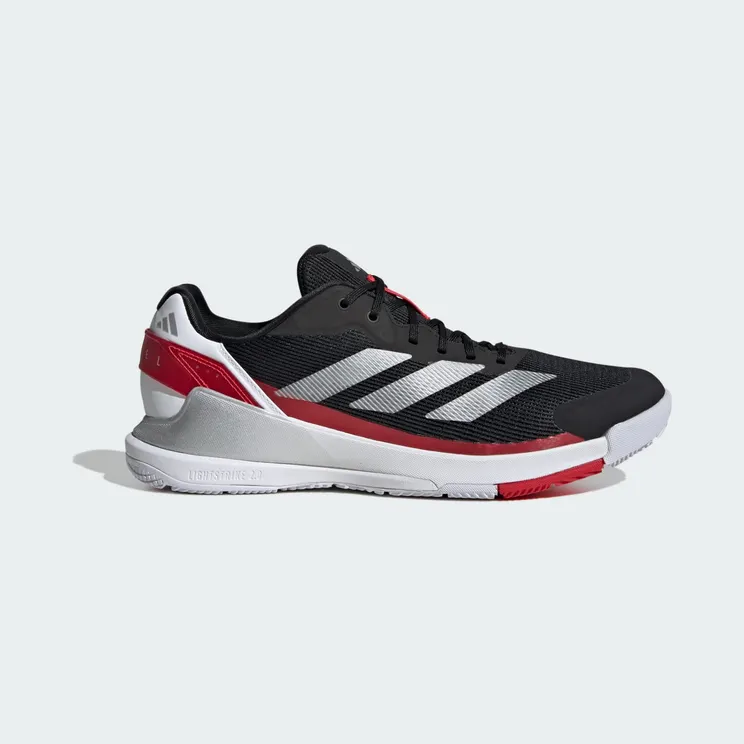 Adidas Crazyquick Padel Core Black / Silver Metallic / Lucid Red (JP9591)