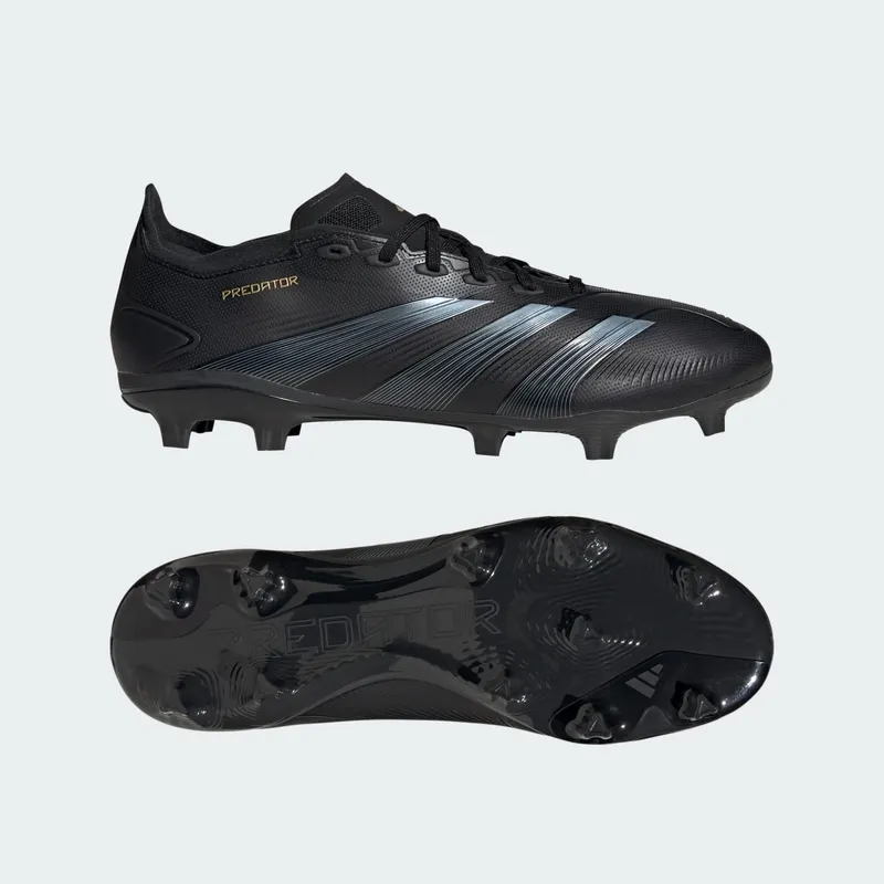 adidas Predator League FG Core Black Carbon Gold Metallic (IF6347)
