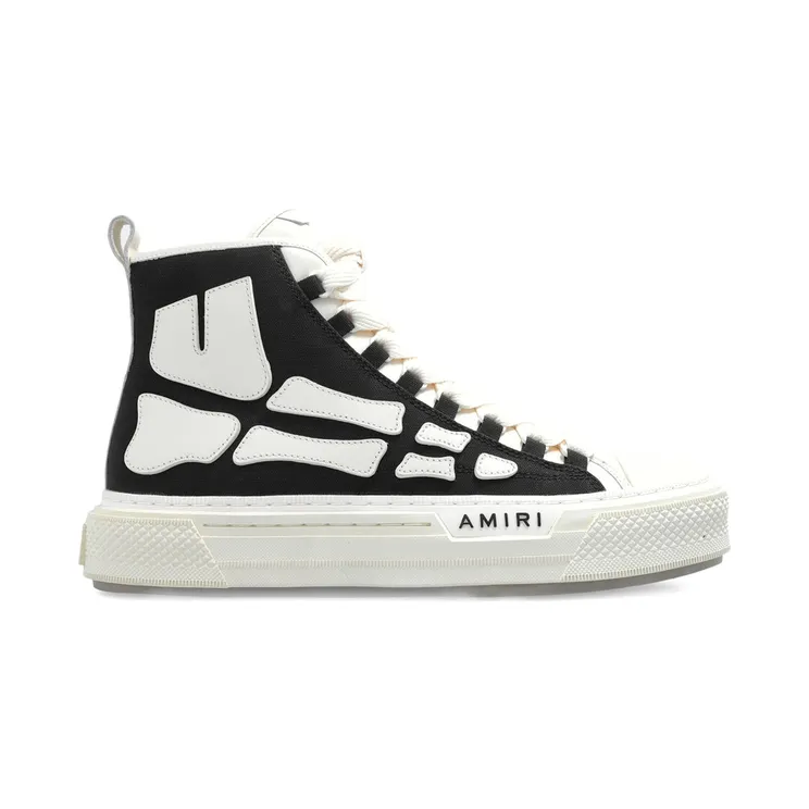 Amiri Skel Court Hi “Black/White” (AMFOSR1149 001)