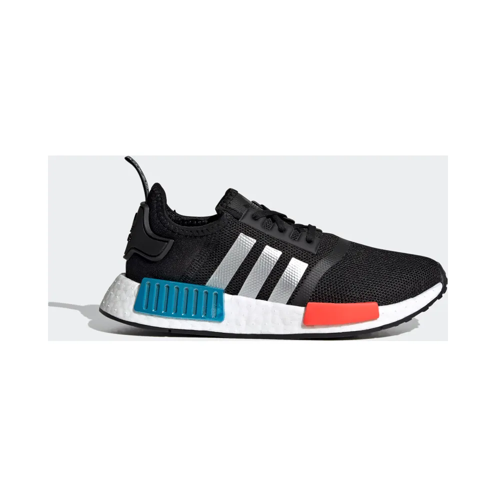 adidas NMD_R1 Core Black / Silver Metallic / Solar Red (FX5024)
