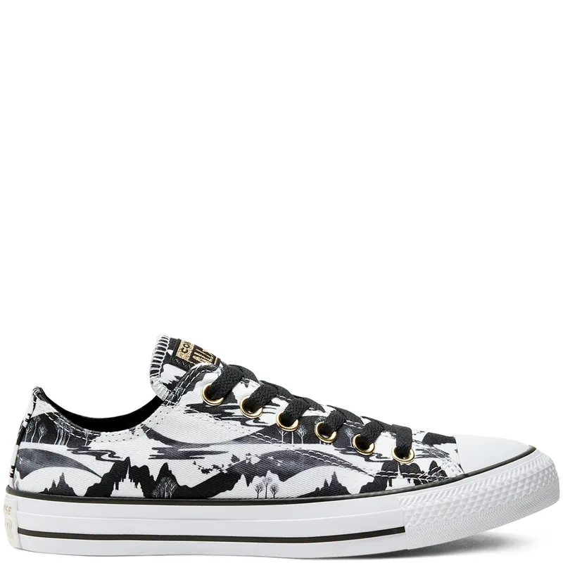 Converse Chuck Taylor All-Star Low Frozen 2 White Black White/Black-White (167360C)