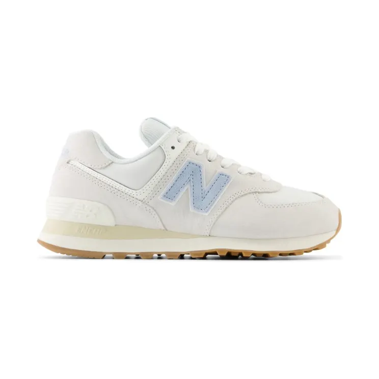 New Balance 574 Beige Ecru Blue Angora (WL574QA2)