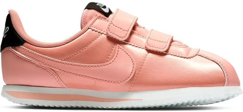 Nike Cortez Basic Valentines Day 2019 Bleached Coral (PS) Bleached Coral/Bleached Coral-Black-White (BQ7099-600)