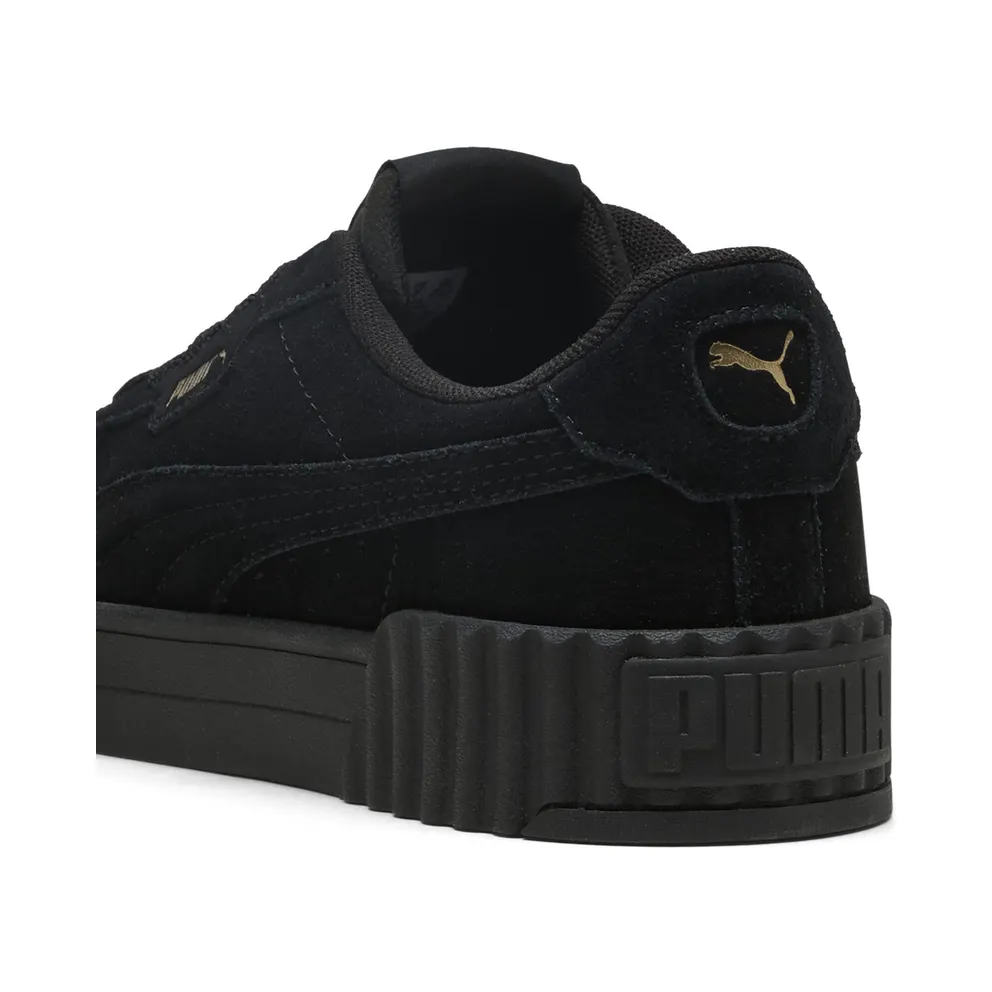 Puma Carina 3.0 Suede “Puma Black / Puma Gold” (400721_01)