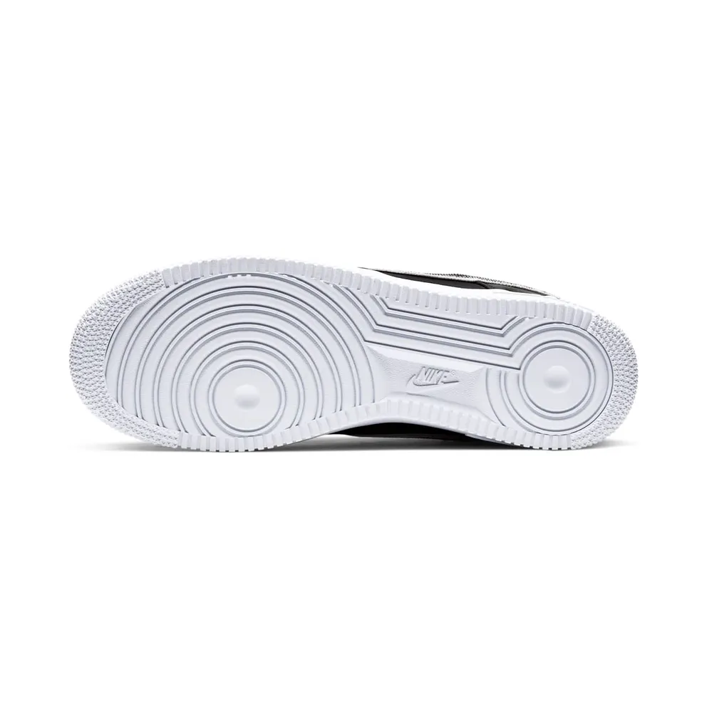 Nike Air Force 1 Low Reverse Stitch Black Black/Wolf Grey-White (CD0886-001)