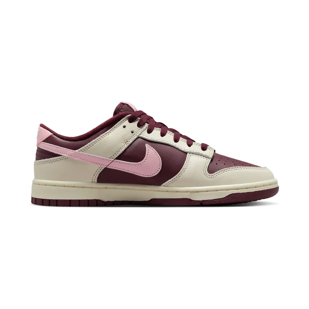 Nike Dunk Low Retro Premium Pale Ivory/Night Maroon/Pale Ivory/Medium Soft Pink (DR9705-100)