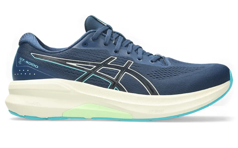Asics GT-4000 4 Men Running Shoes, Blue (1011B871-402)