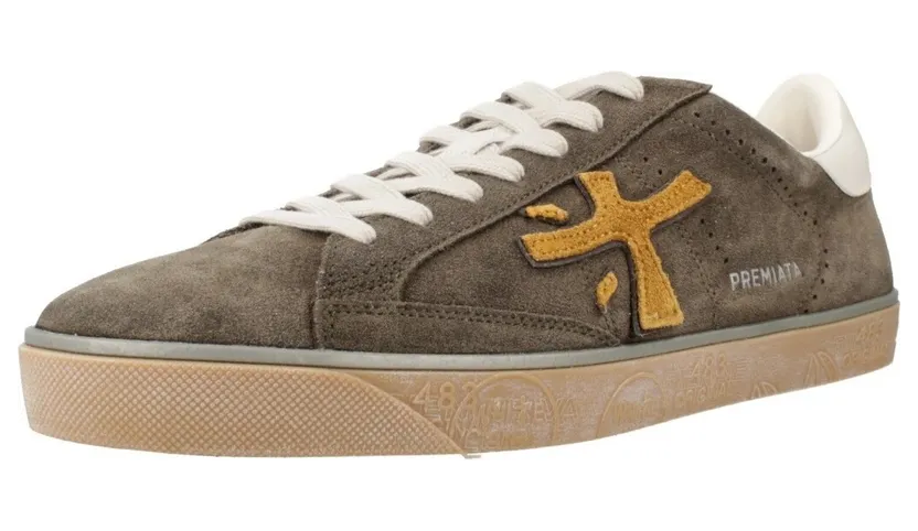 Premiata Sneakers aus Wildleder – Grün (STEVEN7627) (3)