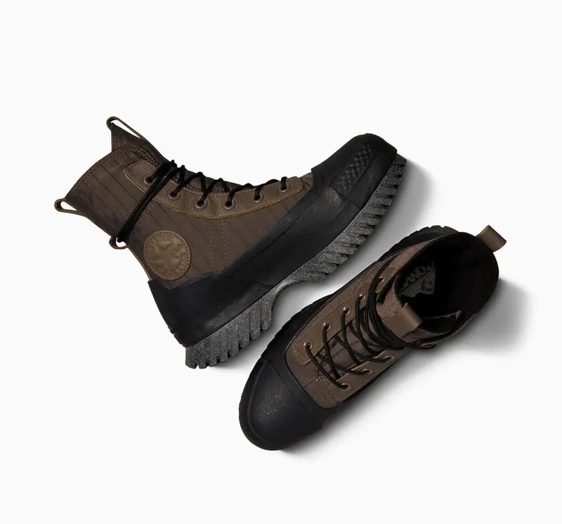 Converse Chuck Taylor All Star Lugged 2.0 Platform Boot Engine Smoke/Black/Black – “Brown” (A05386C)