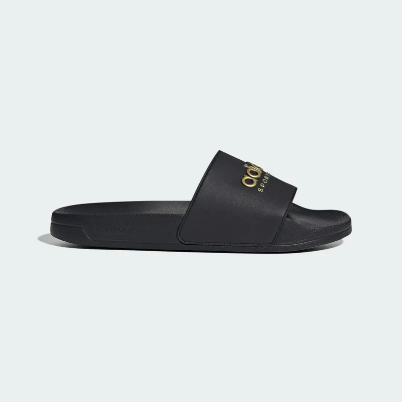 Adidas adilette Shower Slides Core Black / Core Black / Matte Gold (II0018)