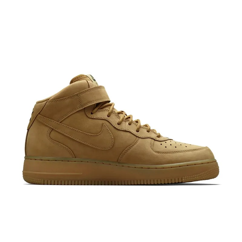 Nike Air Force 1 Mid Wheat Flax (2016) (715889-200)