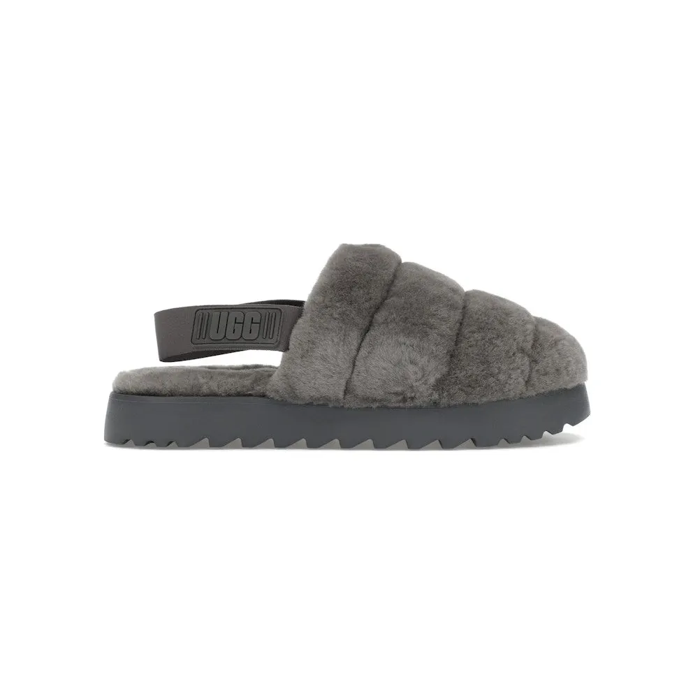 UGG Super Fluff Slipper Charcoal (1121751-CHRC)