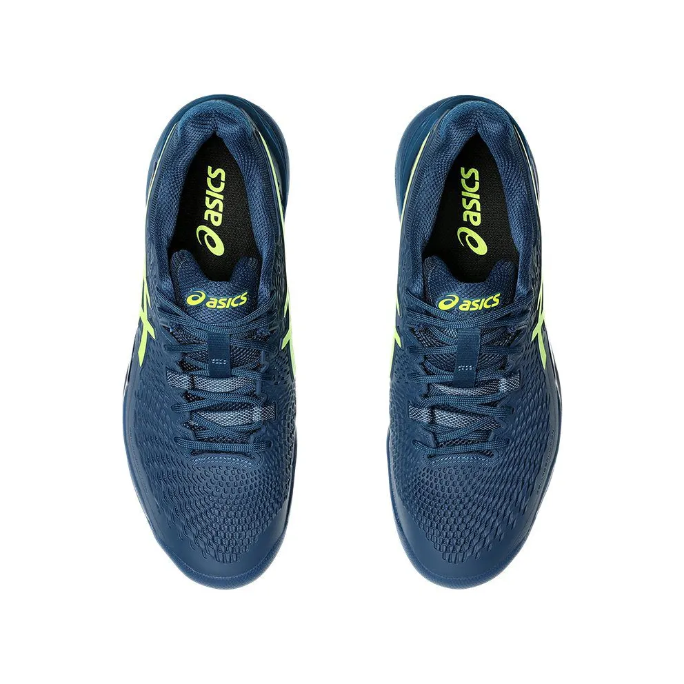 ASICS Gel-Resolution 9 Clay Mako Blue Safety Yellow (1041A375-404)