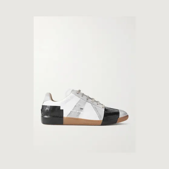Maison Margiela Replica Suede Sneakers Black (S57WS0524)