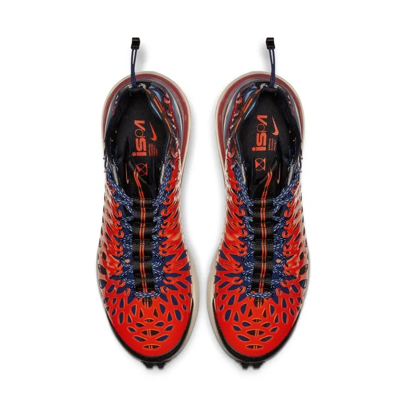 Nike Air Max 270 ISPA Blue Void Terra Orange Blue Void/Black-Terra Orange-Oatmeal (BQ1918-400)