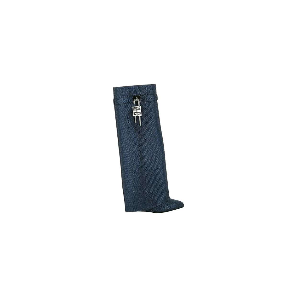 Givenchy Shark Lock Pant Boots Wide Petrol Blue (BE702E-E1XE-404)