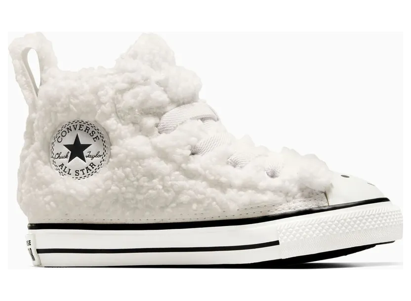 Converse Chuck Taylor All Star Easy On Faux Sherpa Egret/Vintage White (A07960C)