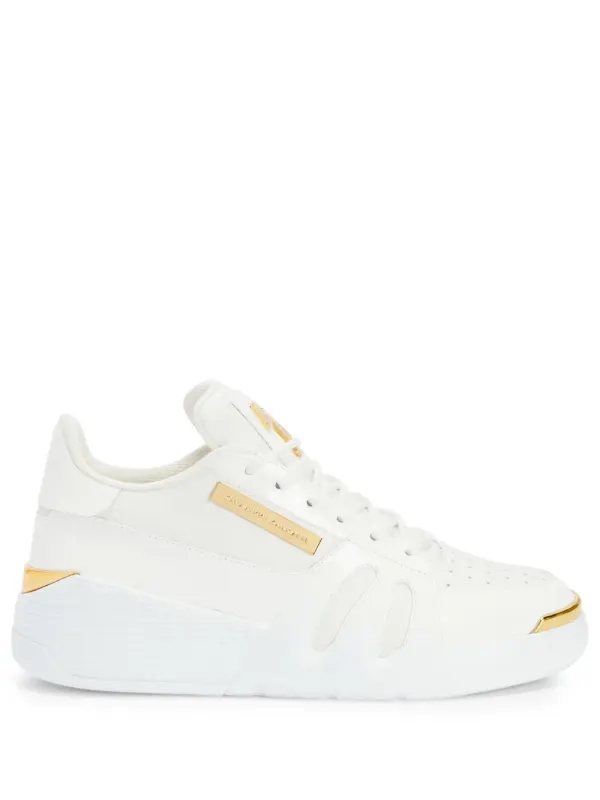 Giuseppe Zanotti Talon Sneakers mit Kontrasteinsätzen – Weiß (RS40001001)