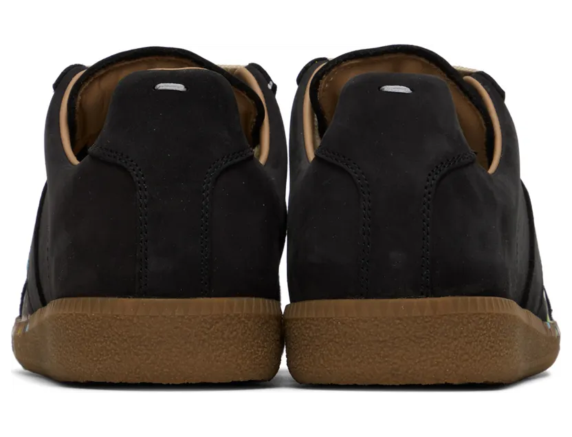 Maison Margiela Black Replica Paint Sneakers (S58WS0101 P1892) (2)