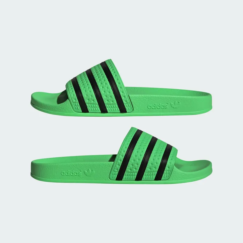 Adidas Adilette Slides Screaming Green / Core Black / Screaming Green (JR3621)
