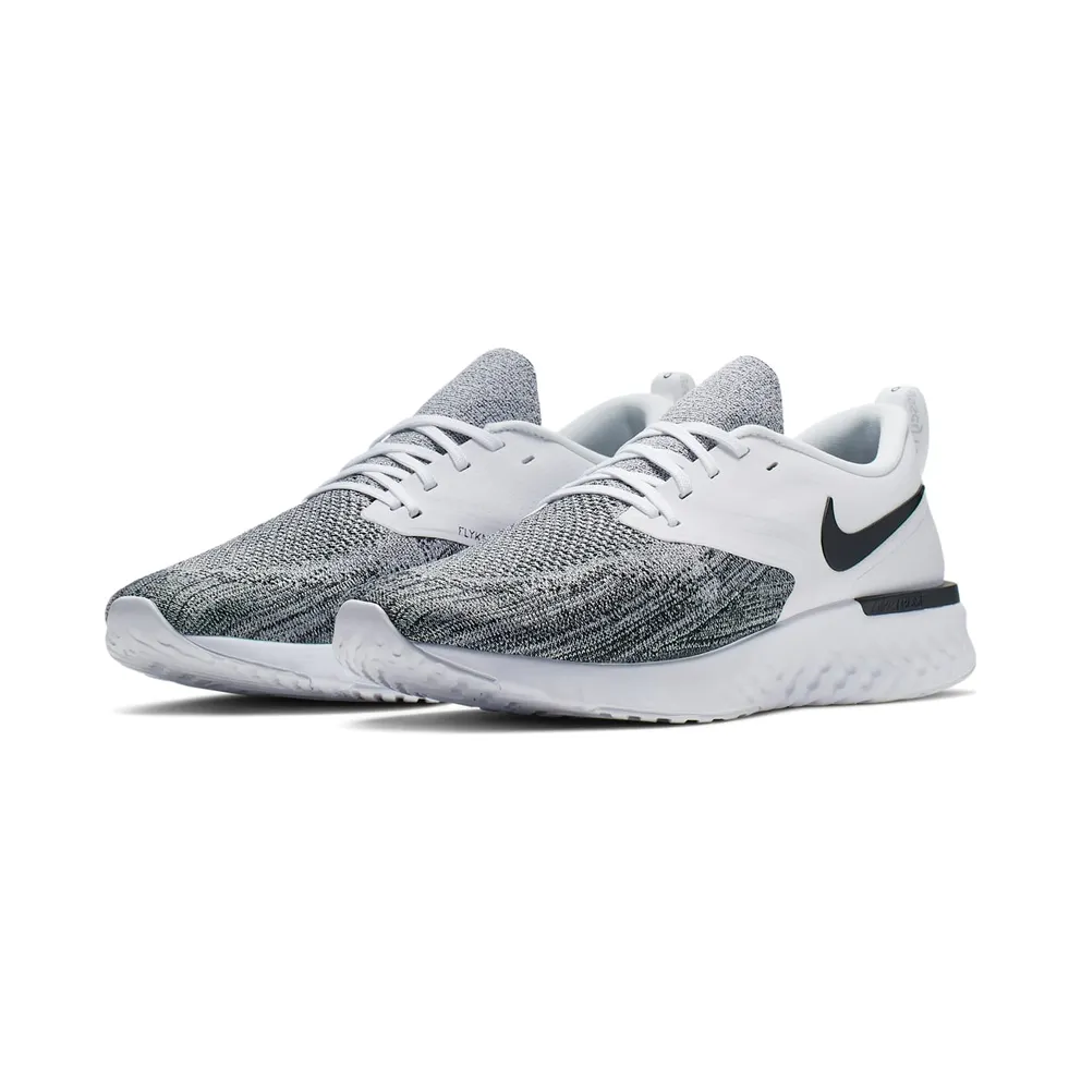 Nike Odyssey React Flyknit 2 White White Black (AH1015-100)