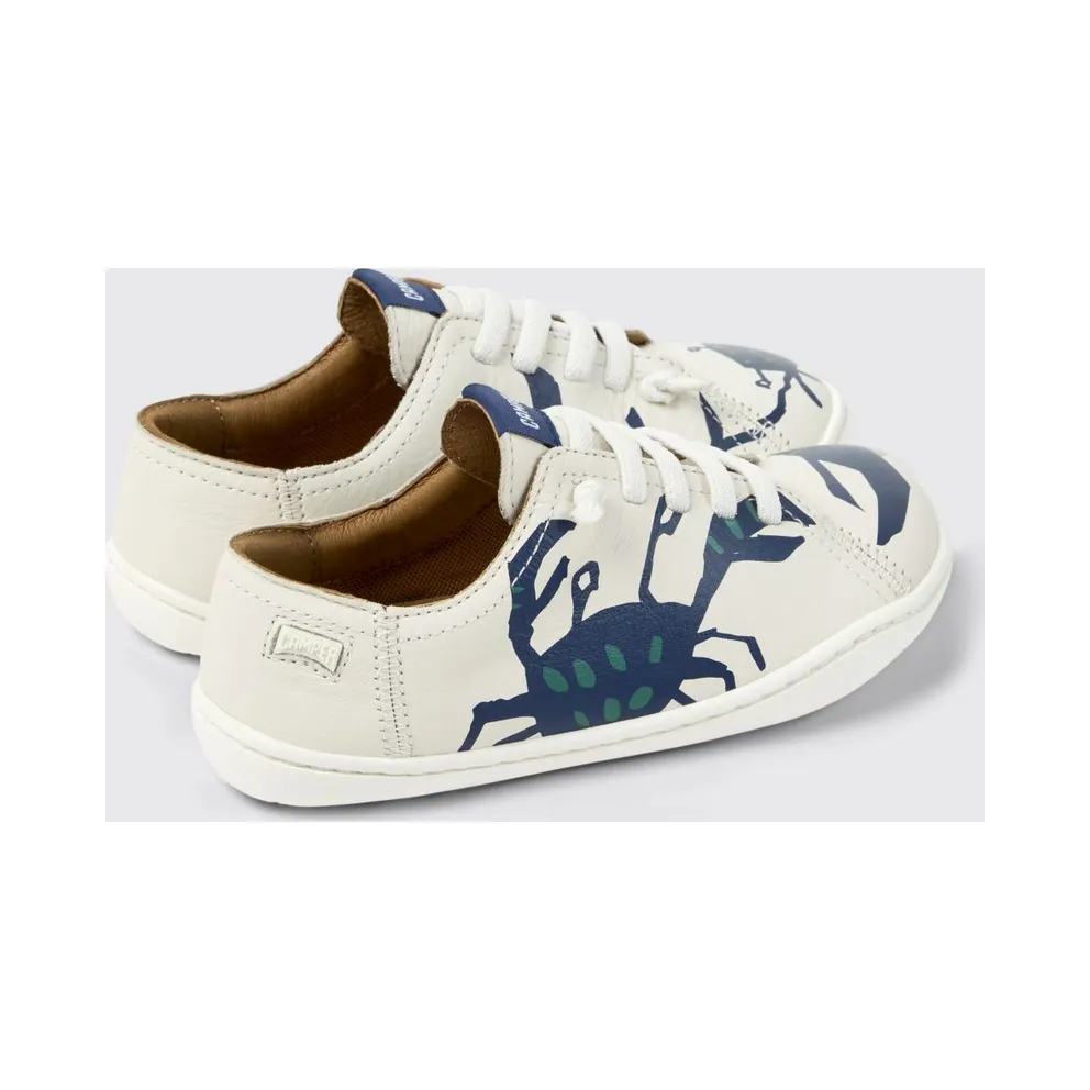 Camper Twins Printed Leather White (80003-156TWINS0)