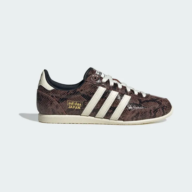 Adidas Japan Sneakers Preloved Brown / Cream White / Core Black “Animal Print” (JS4022)