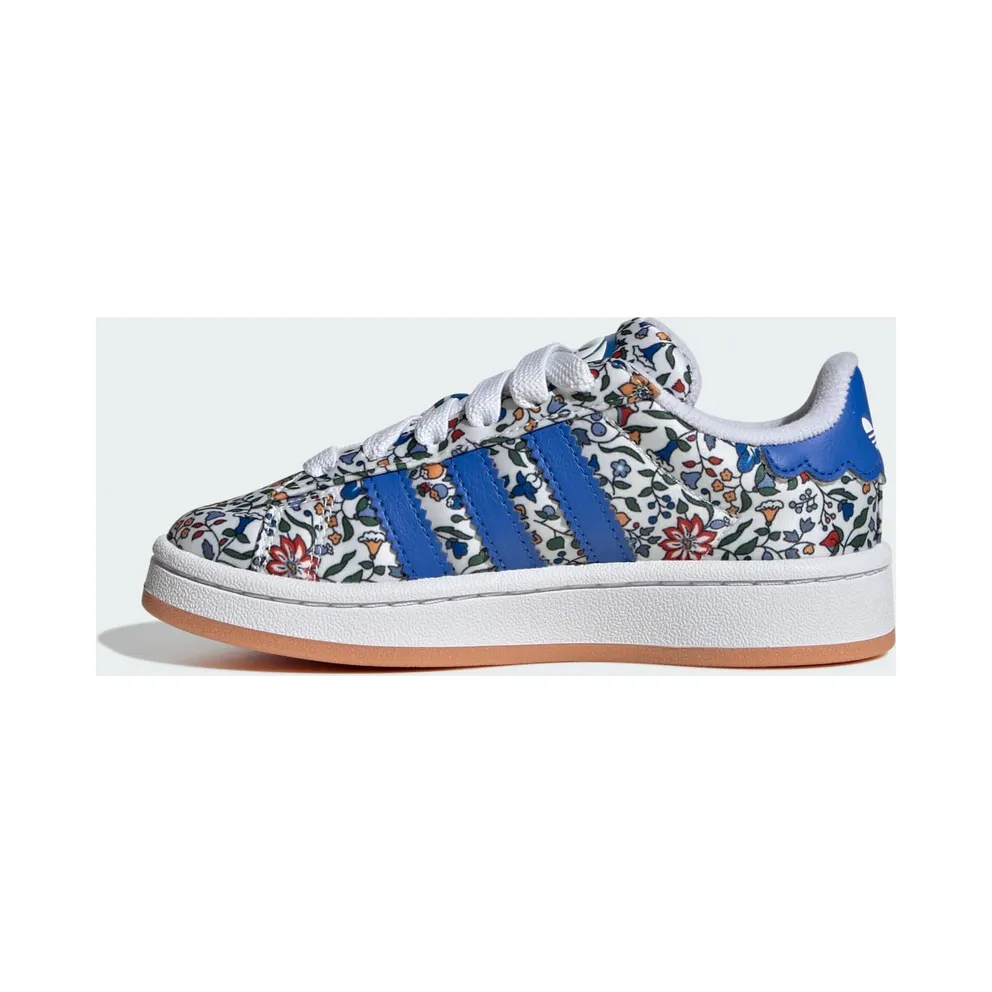 Adidas Campus 00s x Liberty London Comfort Closure with Elastische Veters Kids Blue / Blue / Off White (JS3806)
