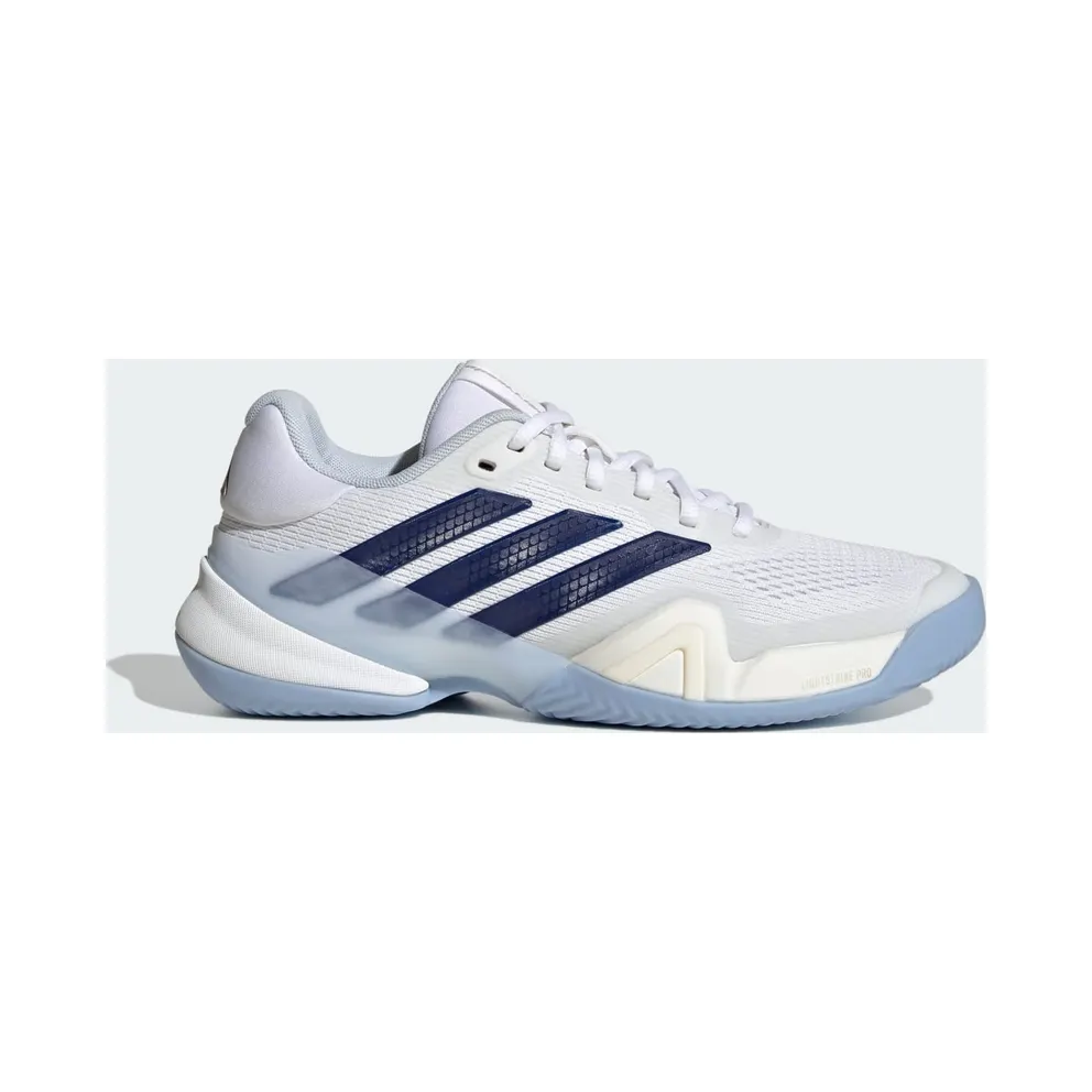 Adidas Barricade 14 Gravel Tennisschuhe Cloud White / Cyber Metallic / Dark Blue (JR4445)