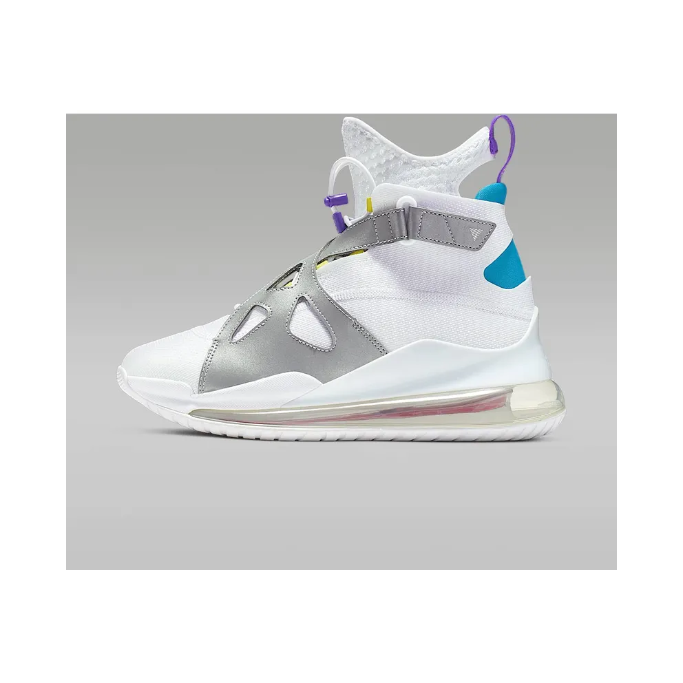Jordan Air Latitude 720 White Aqua (W) White/Varsity Red-Metallic Silver-Bright Concord-Zest-Aquatone (AV5187-100)