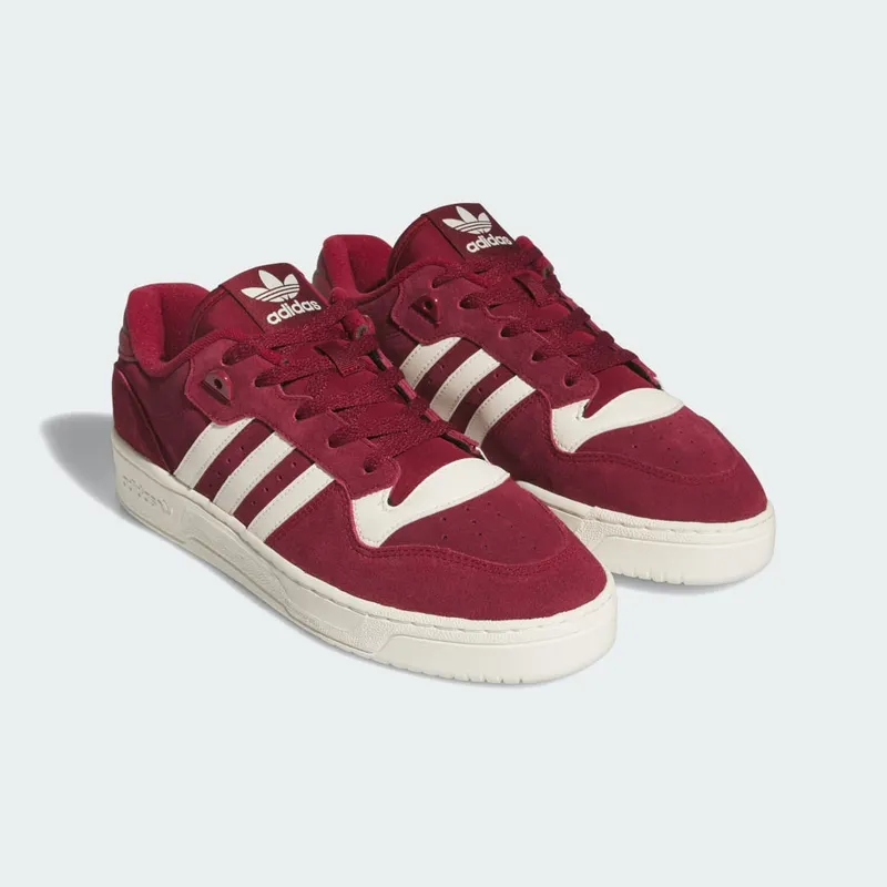 adidas Rivalry Low Collegiate Burgundy / Cloud White / Collegiate Burgundy (IE7208)