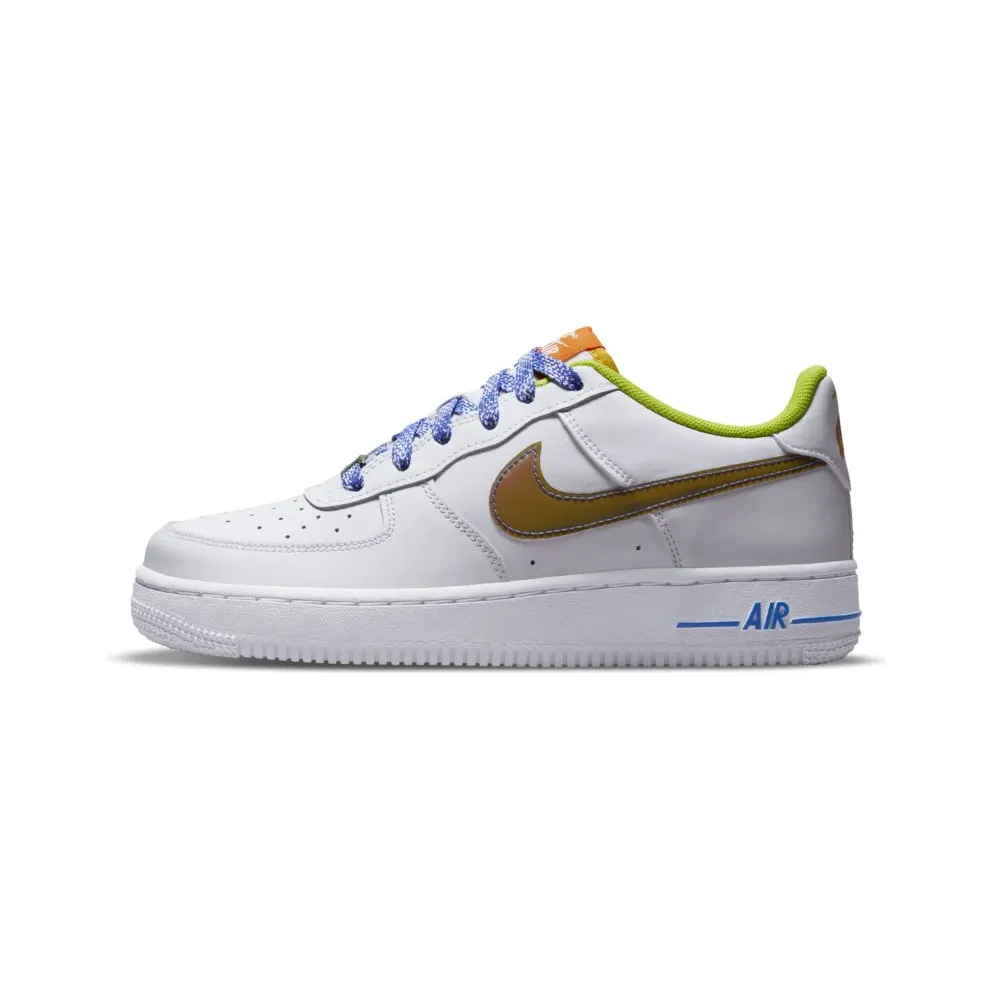 Nike Air Force 1 Low LV8 White Magma Orange (GS) (DQ7767-100)