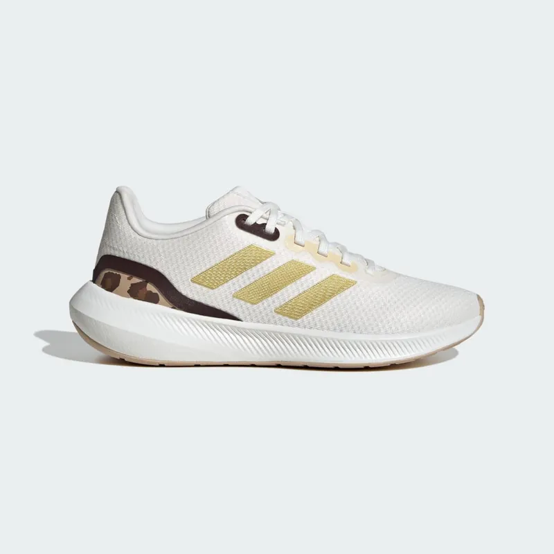 Adidas Runfalcon 3.0 Core White / Gold Metallic / Magic Beige (IE0751)
