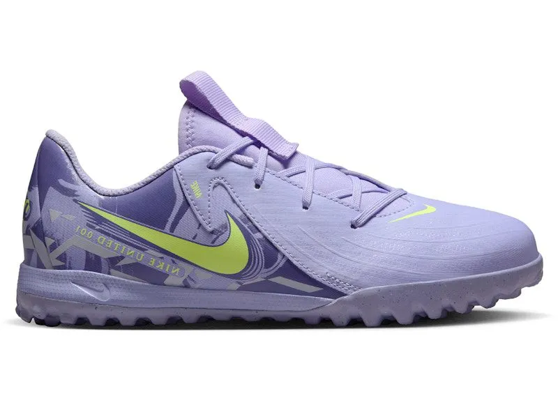 Nike Phantom GX 2 Academy TF Purple Agate Barely Volt (HF1505-500)