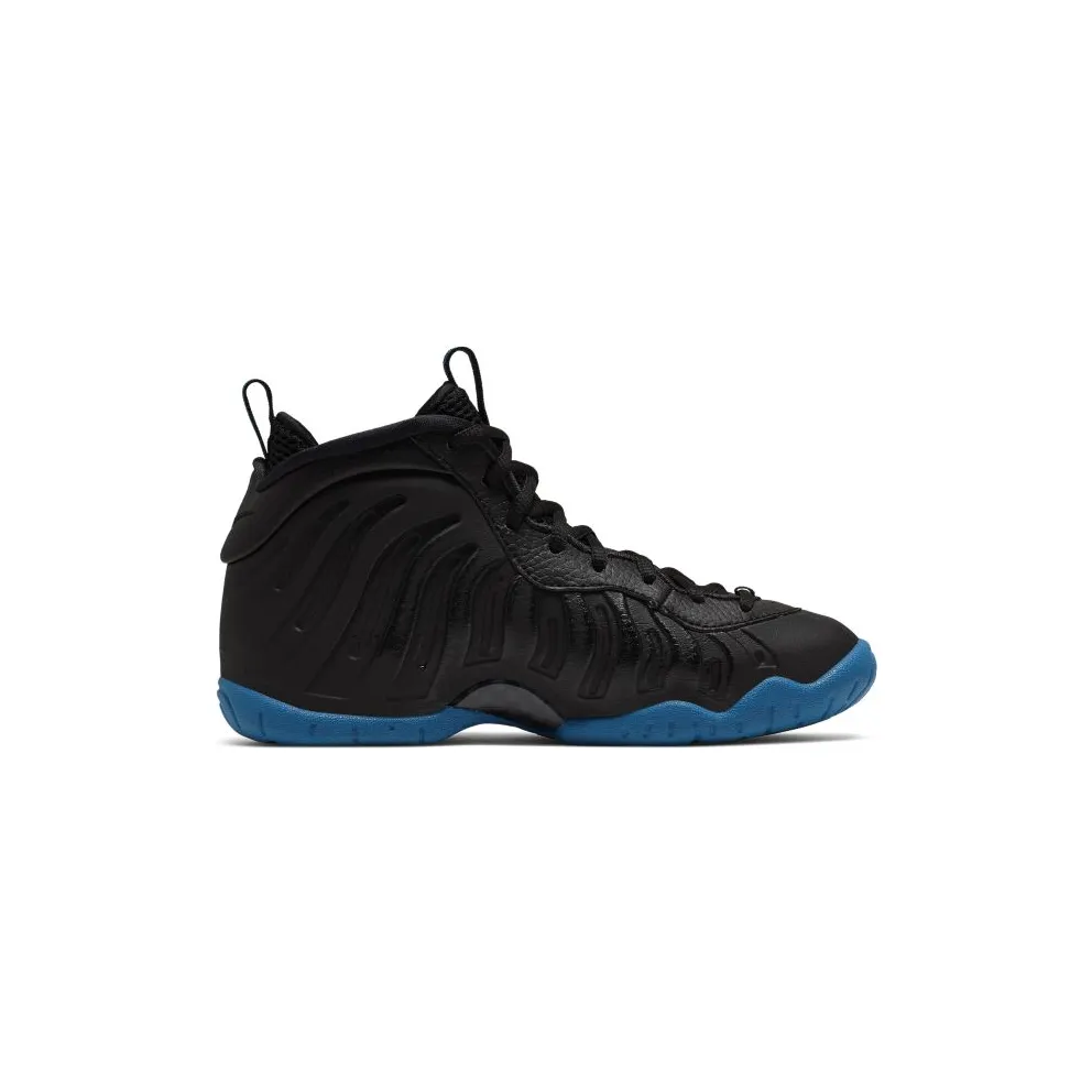 Nike Air Foamposite Pro Knicks (GS) Black/Total Orange-Battle Blue (644792-011)