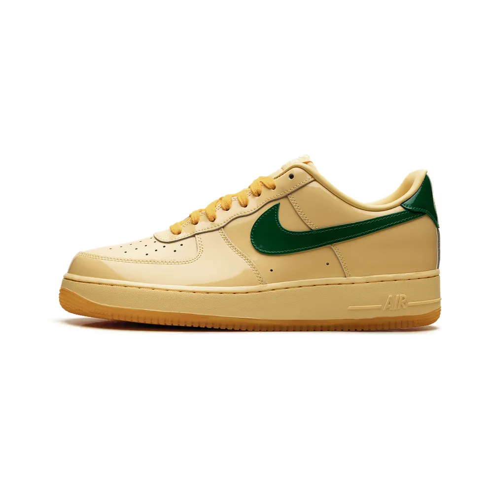 Nike Air Force 1 Low “Patent Leather Topaz Gold Pine Green” (IO4489-700)
