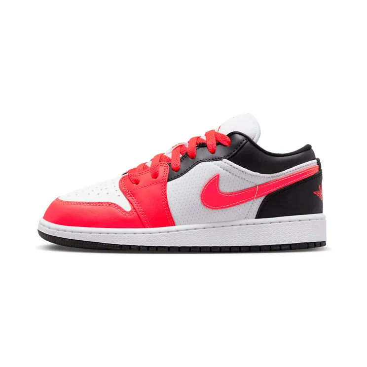 Air Jordan 1 Low GS Mismatch Chicago “Infrared 23 / White / Black” (FB4420-616)