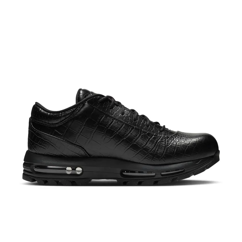 De Nike Air Max Goadome Low gaat all-black met krokodillenprint (IV4517-001) (3)