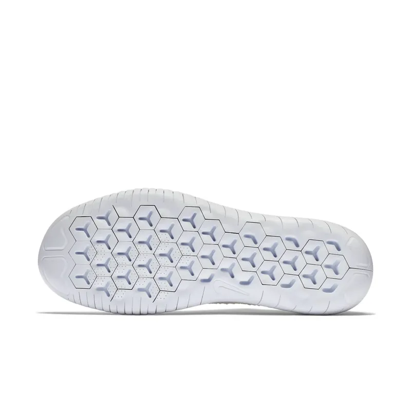 Nike Free RN Flyknit 2018 Triple White White/White (942838-103)