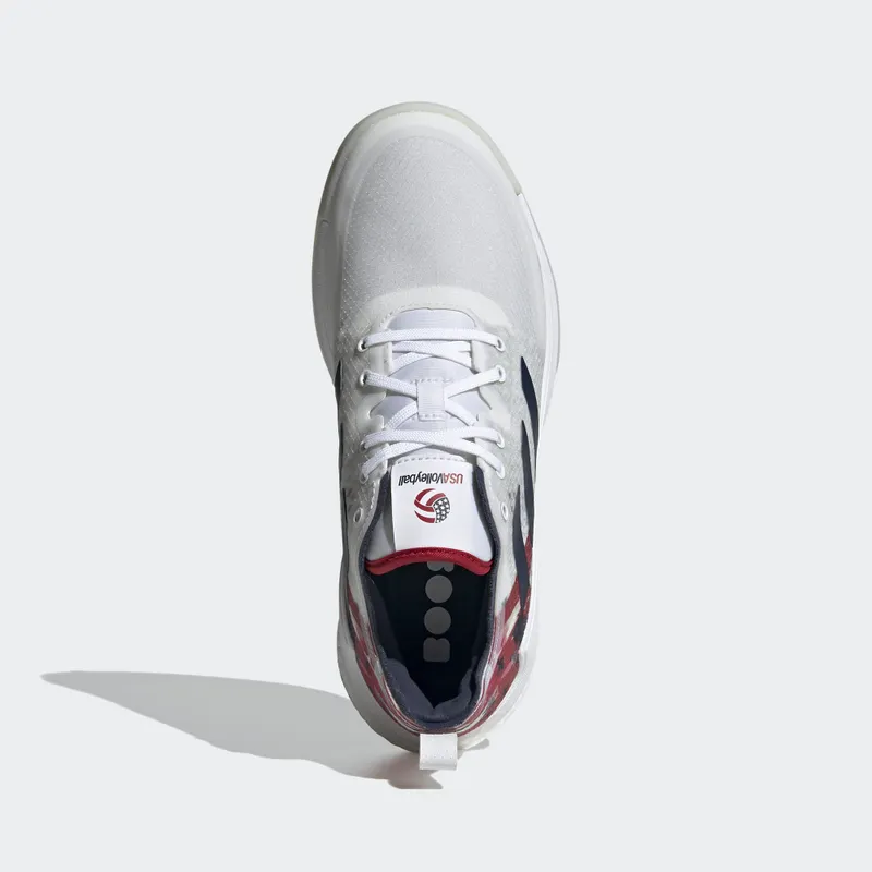 adidas Crazyflight USAV Cloud White (W) Cloud White/Collegiate Navy/Power Red (EH2580)