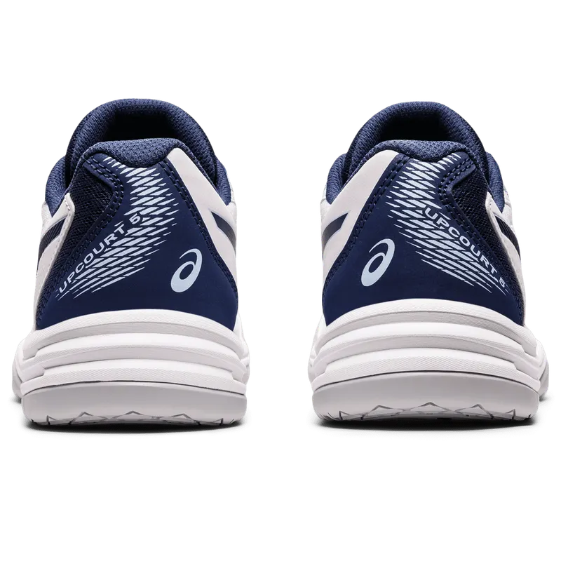 Asics UPCOURT 5 White/Deep Ocean (1072A088.100)