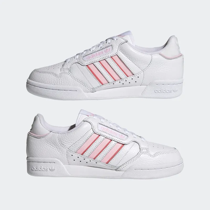 adidas Continental 80 Stripes Cloud White / Clear Pink / Hazy Rose (S42625)