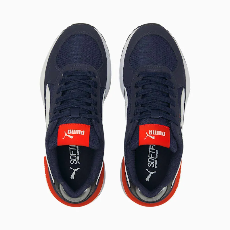 PUMA Graviton Youth Peacoat/White/High Risk Red (381987-04)